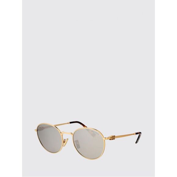 Miu Miu Sunglasses Woman Gold